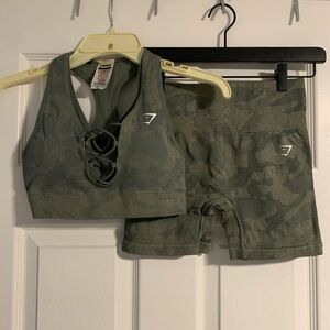 GYMSHARK Adapt Camo Set - Size Small